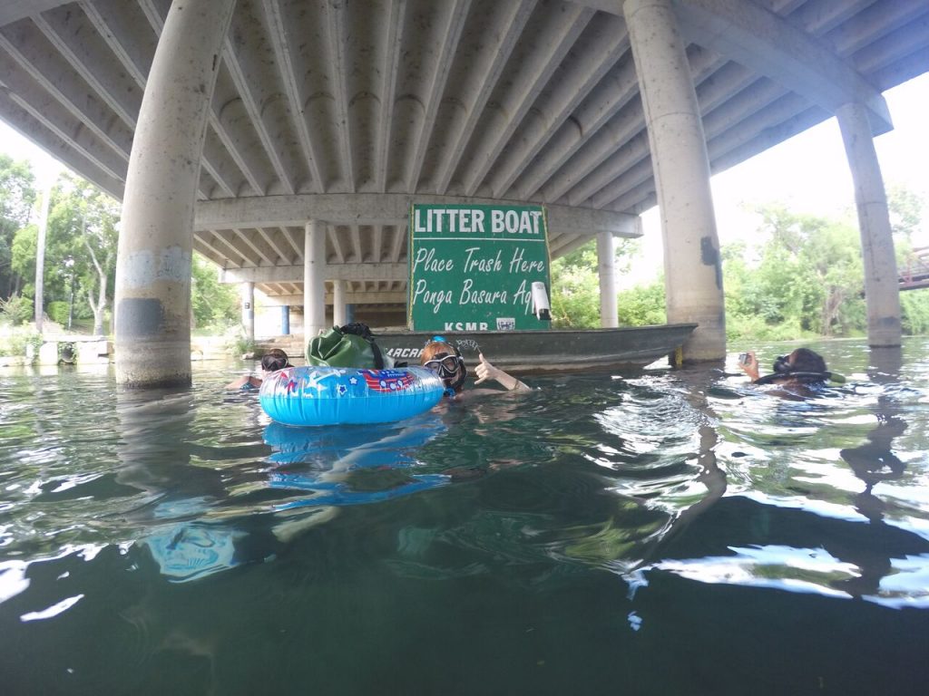 Keep San Marcos River clean