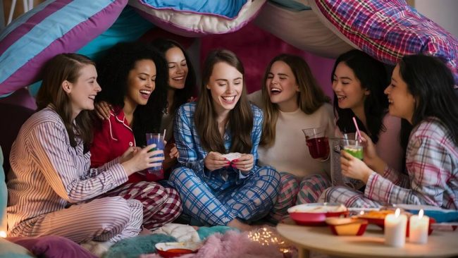 Pajama Party Weekend Campground Fun in Comfort and Style